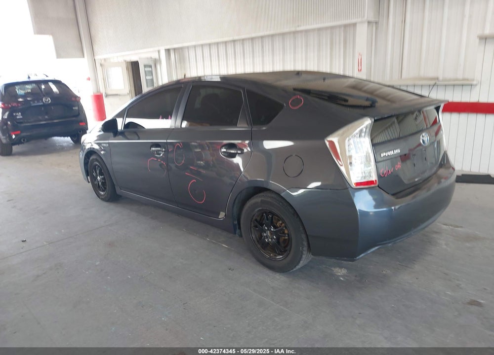 2013 TOYOTA PRIUS TWO VIN: JTDKN3DU6D1629156
