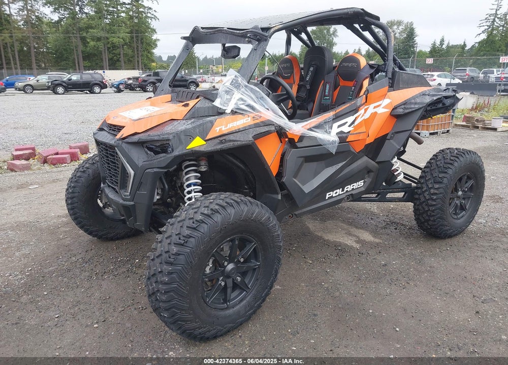 2021 POLARIS RZR TURBO S 4 VELOCITY VIN: 3NSPAE922MG610236