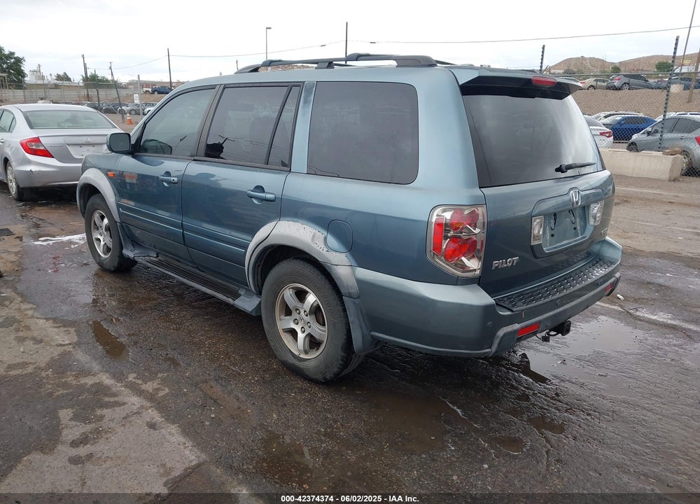 2007 HONDA PILOT EX-L VIN: 2HKYF18677H501996