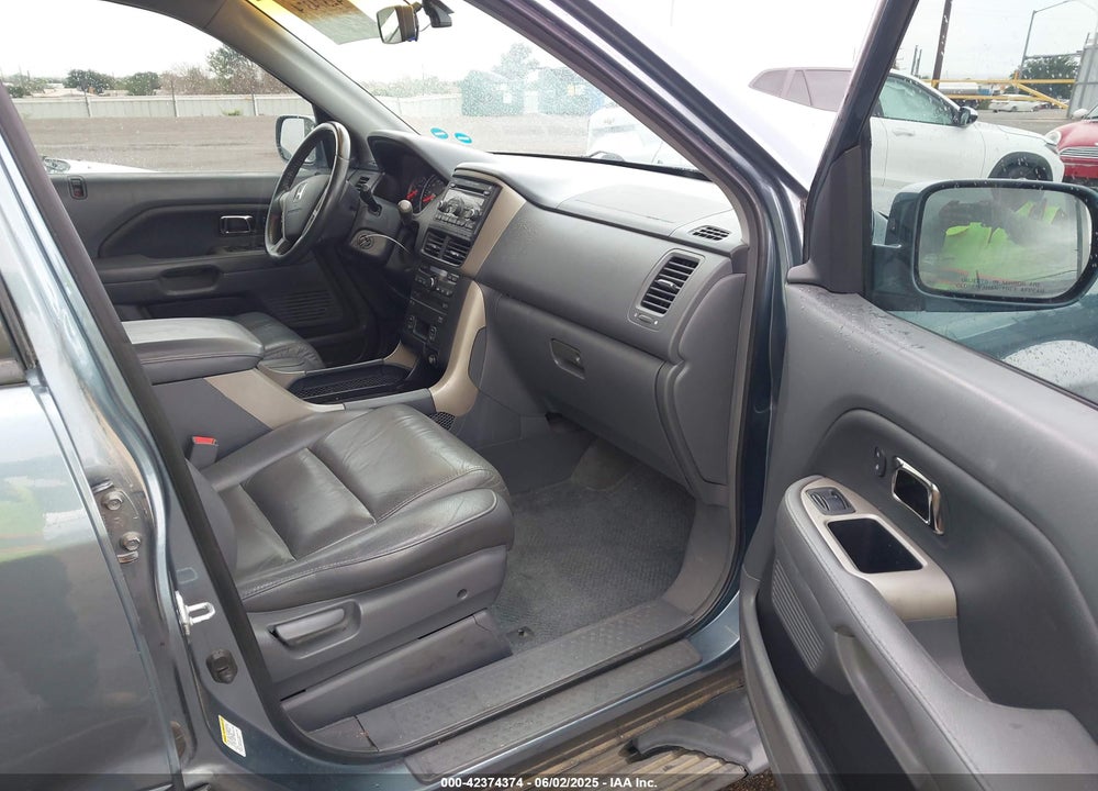 2007 HONDA PILOT EX-L VIN: 2HKYF18677H501996