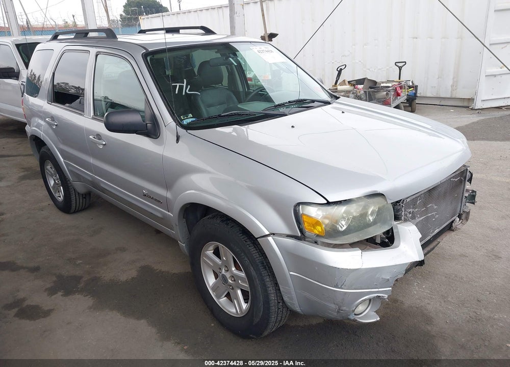 2007 FORD ESCAPE HYBRID VIN: 1FMCU49HX7KB90871