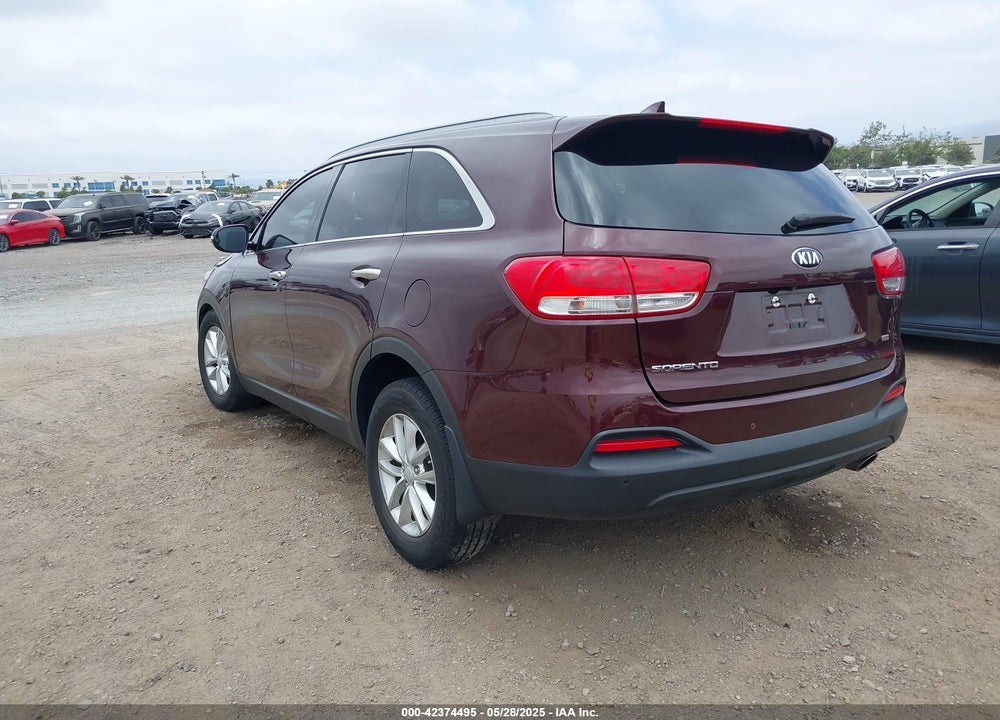 2017 KIA SORENTO VIN: 5XYPG4A38HG236878