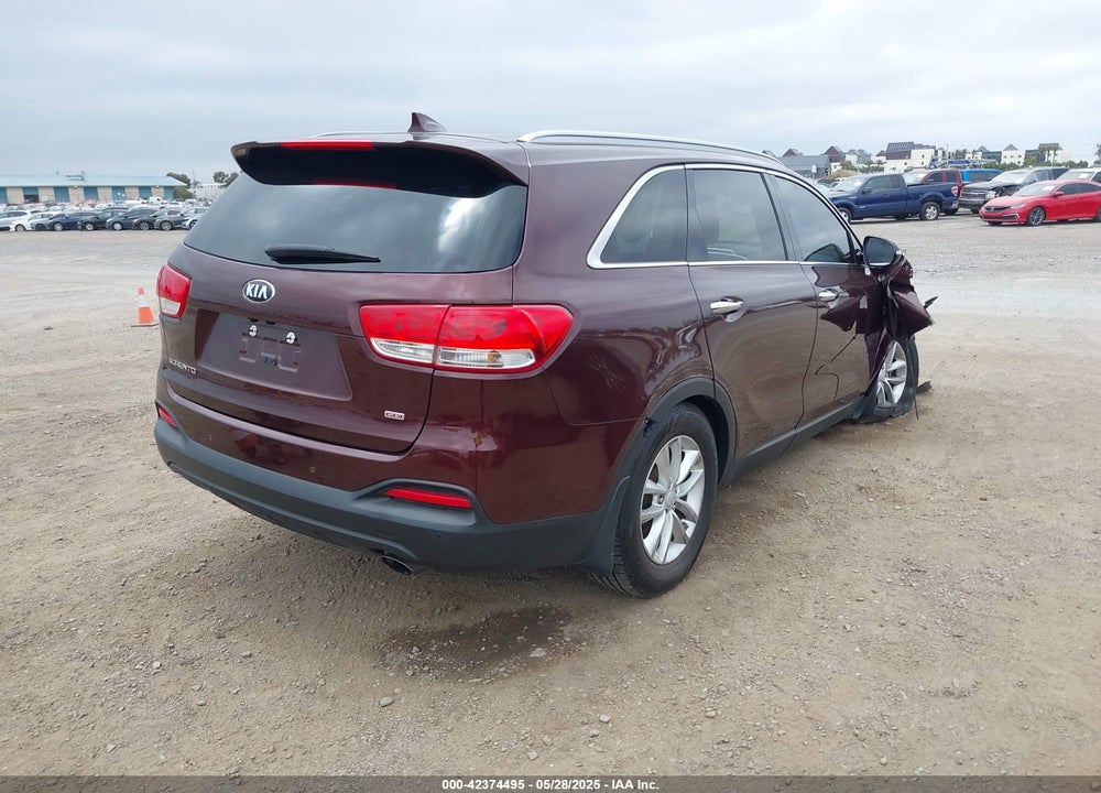 2017 KIA SORENTO VIN: 5XYPG4A38HG236878