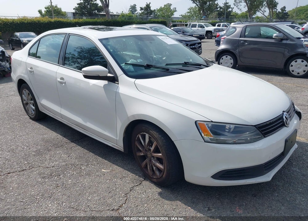 2012 VOLKSWAGEN JETTA 2.5L SE VIN: 3VWDP7AJ3CM401411