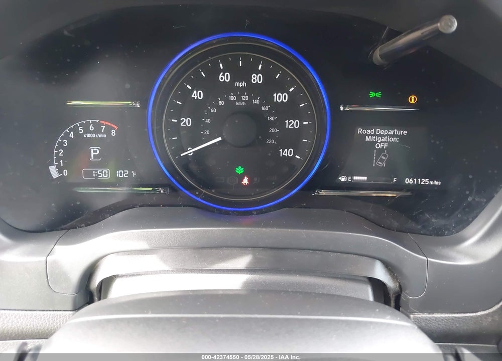 2019 HONDA HR-V VIN: 3CZRU5H53KM710934