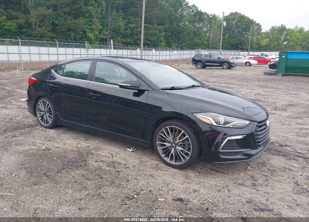 2018 HYUNDAI ELANTRA SPORT VIN: KMHD04LB7JU558438