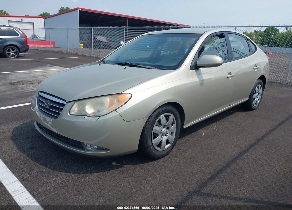 2009 HYUNDAI ELANTRA GLS VIN: KMHDU46D99U618605