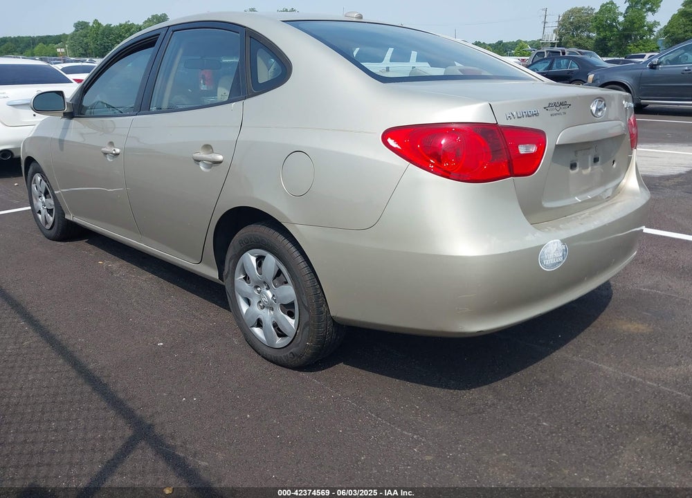 2009 HYUNDAI ELANTRA GLS VIN: KMHDU46D99U618605