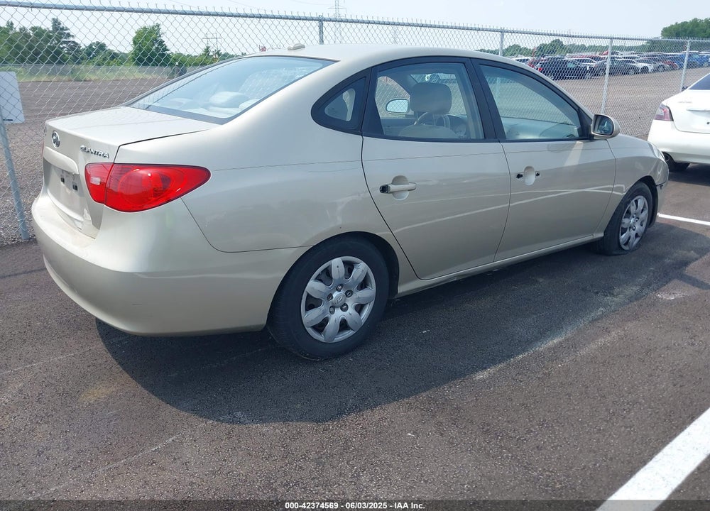 2009 HYUNDAI ELANTRA GLS VIN: KMHDU46D99U618605