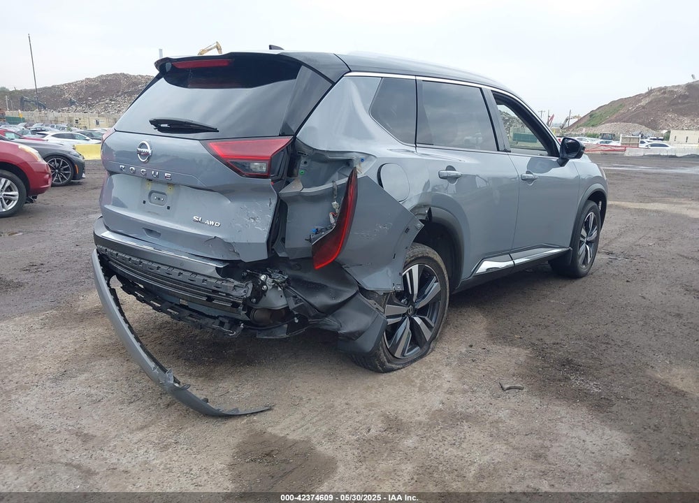 2021 NISSAN ROGUE SL INTELLIGENT AWD VIN: JN8AT3CB4MW217553