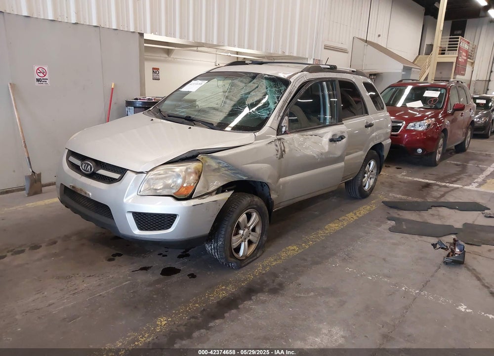 2009 KIA SPORTAGE VIN: KNDJF724597593550