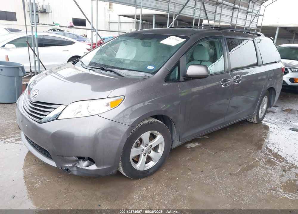 2016 TOYOTA SIENNA LE 8 PASSENGER VIN: 5TDKK3DC9GS694686