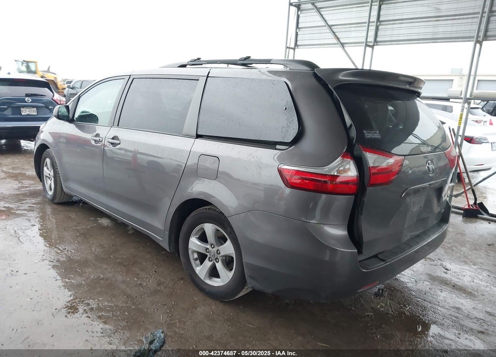 2016 TOYOTA SIENNA LE 8 PASSENGER VIN: 5TDKK3DC9GS694686