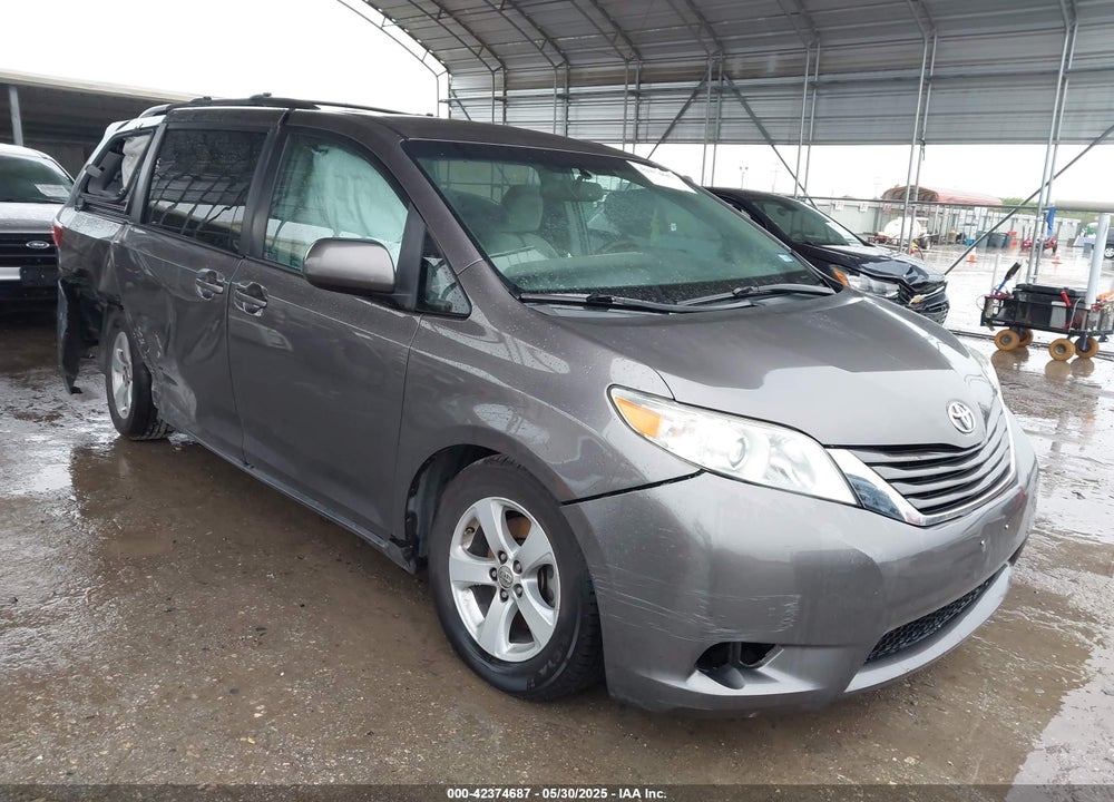2016 TOYOTA SIENNA LE 8 PASSENGER VIN: 5TDKK3DC9GS694686