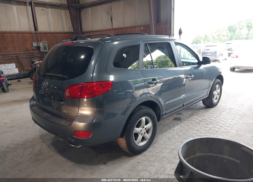 2007 HYUNDAI SANTA FE GLS VIN: 5NMSG73D77H105026