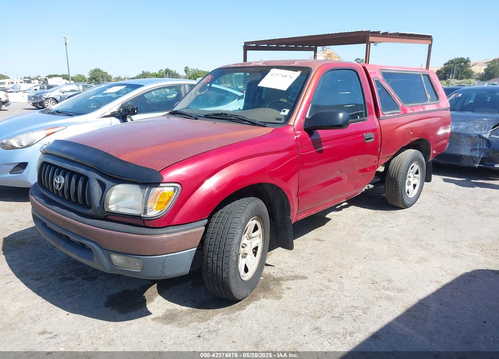 2003 TOYOTA TACOMA VIN: 5TENL42N33Z163632
