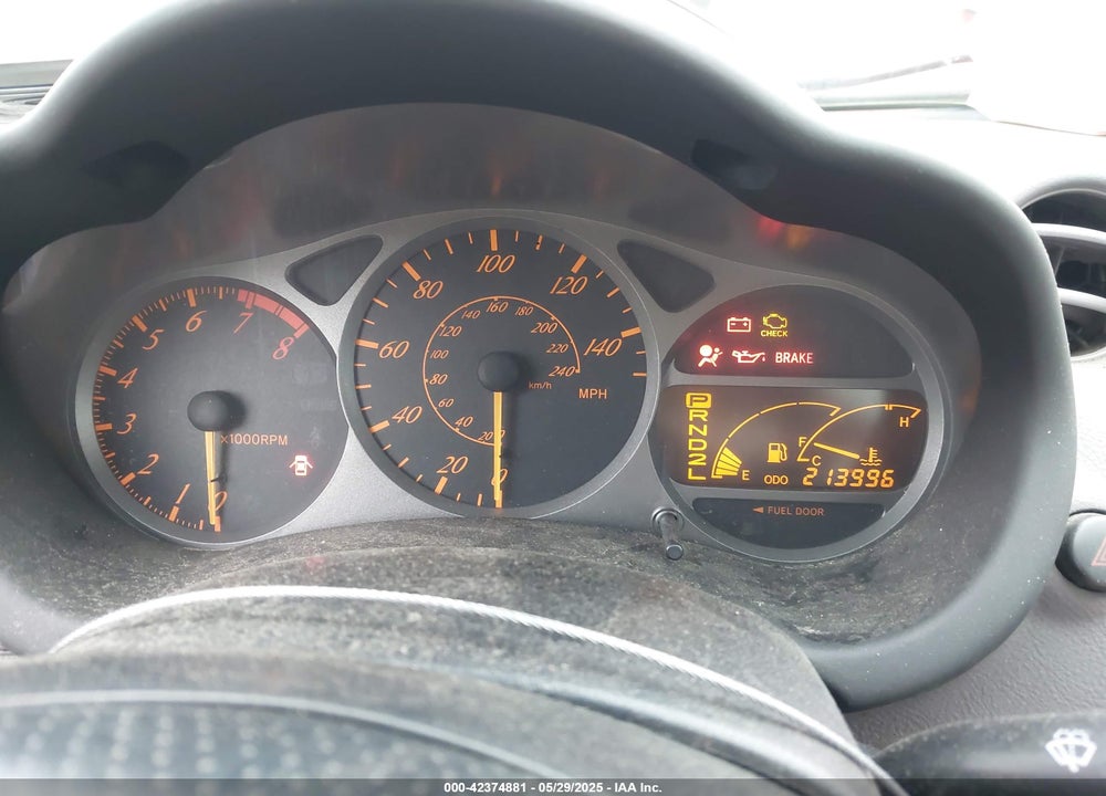 2000 TOYOTA CELICA GT VIN: JTDDR32T8Y0051757