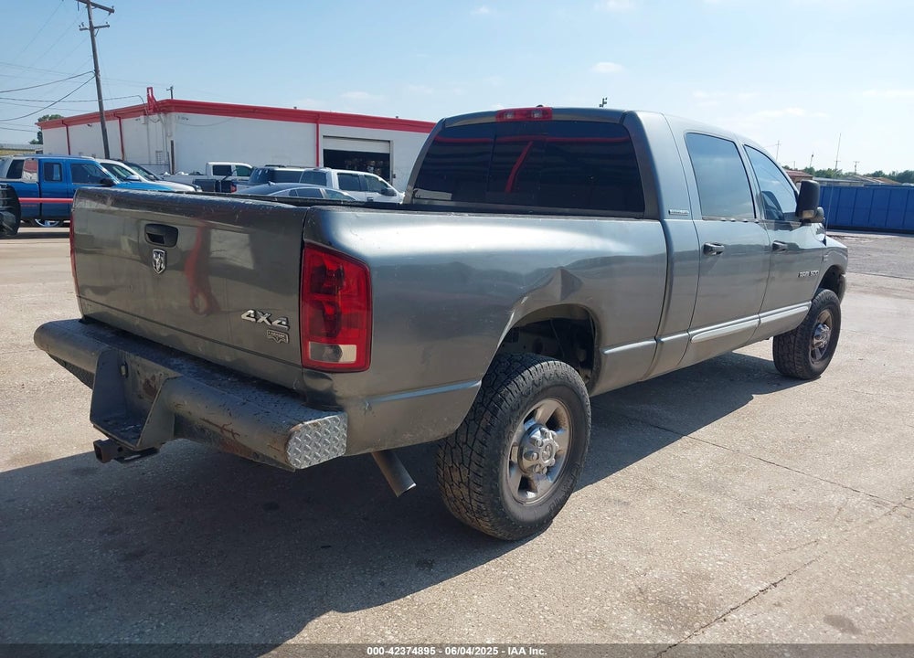 2006 DODGE RAM 1500 LARAMIE VIN: 3D7KS19D56G221814