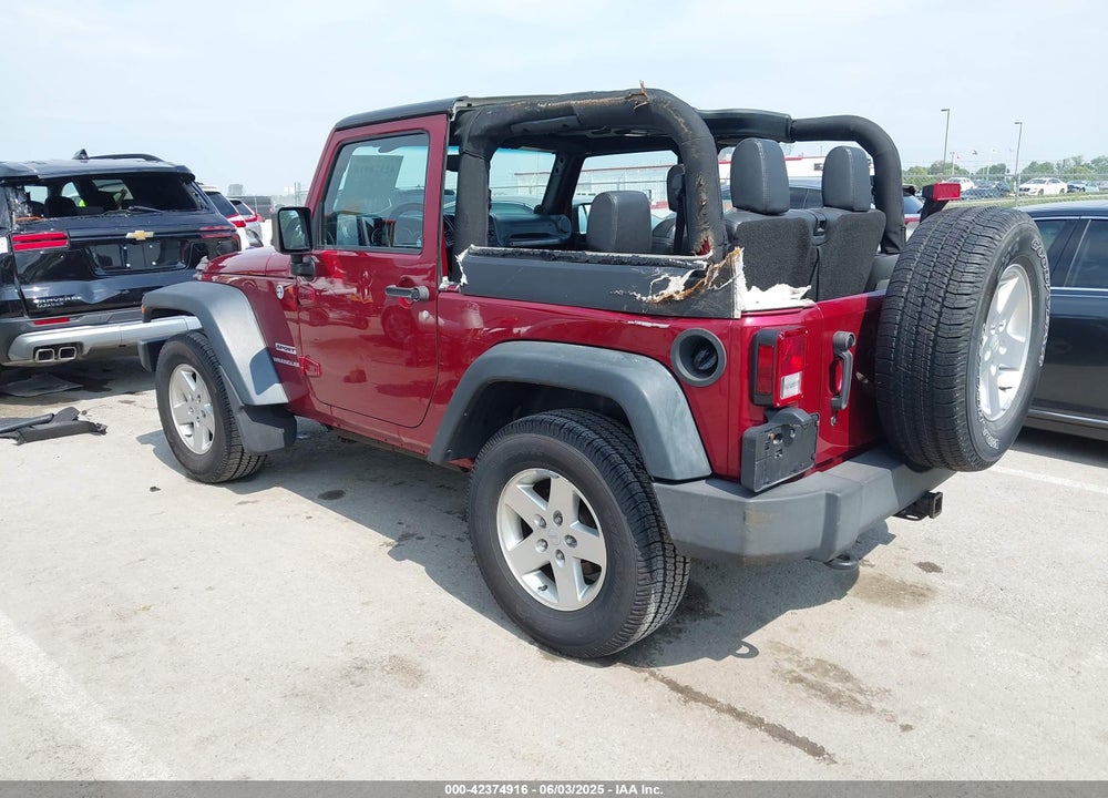 2013 JEEP WRANGLER / VIN: 1C4GJWAG0DL543850