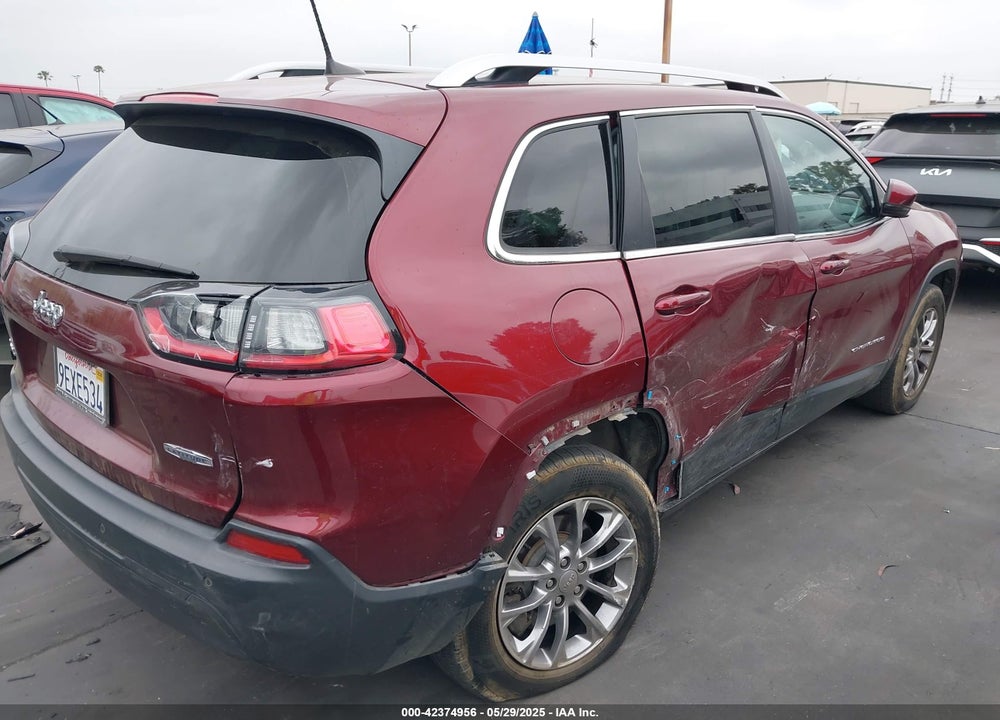 2019 JEEP CHEROKEE LATITUDE PLUS 4X4 VIN: 1C4PJMLB8KD287650
