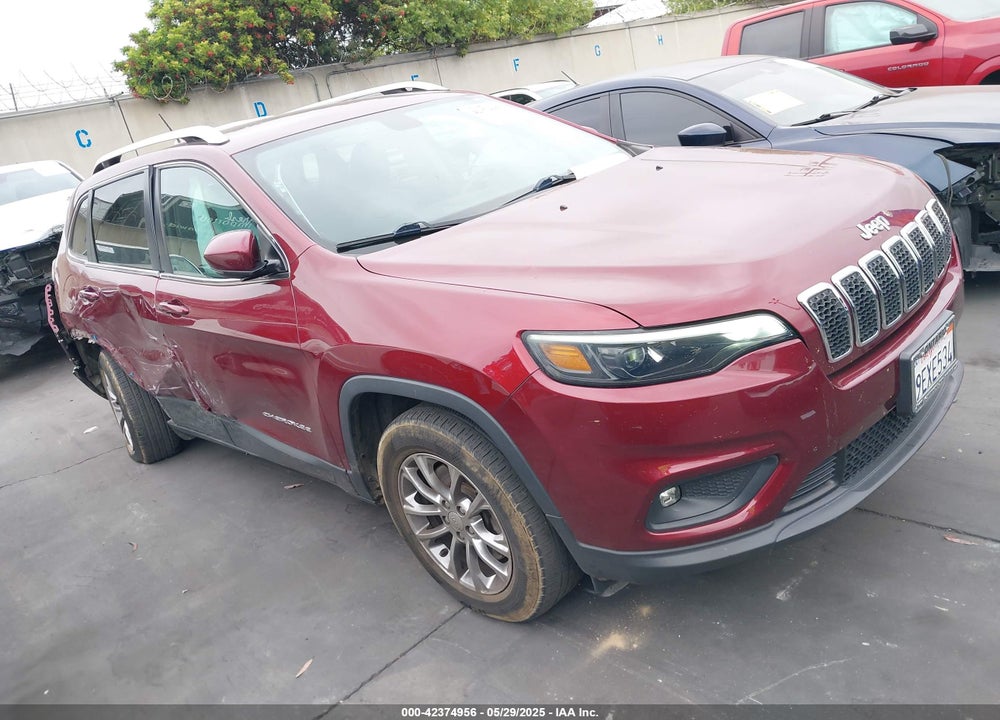 2019 JEEP CHEROKEE LATITUDE PLUS 4X4 VIN: 1C4PJMLB8KD287650