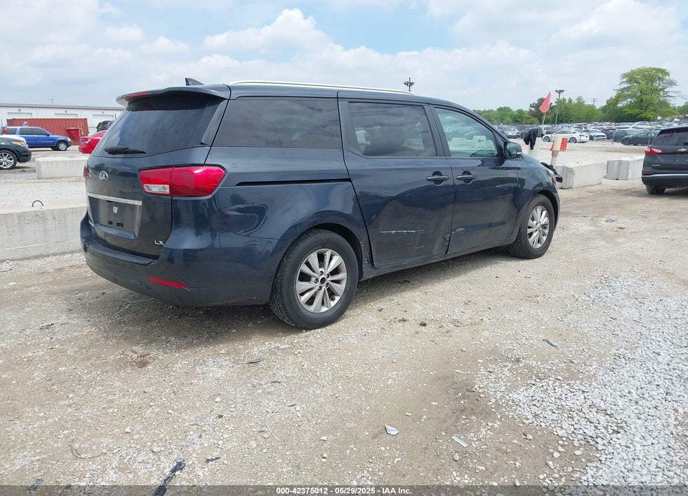 2016 KIA SEDONA LX VIN: KNDMB5C14G6191247
