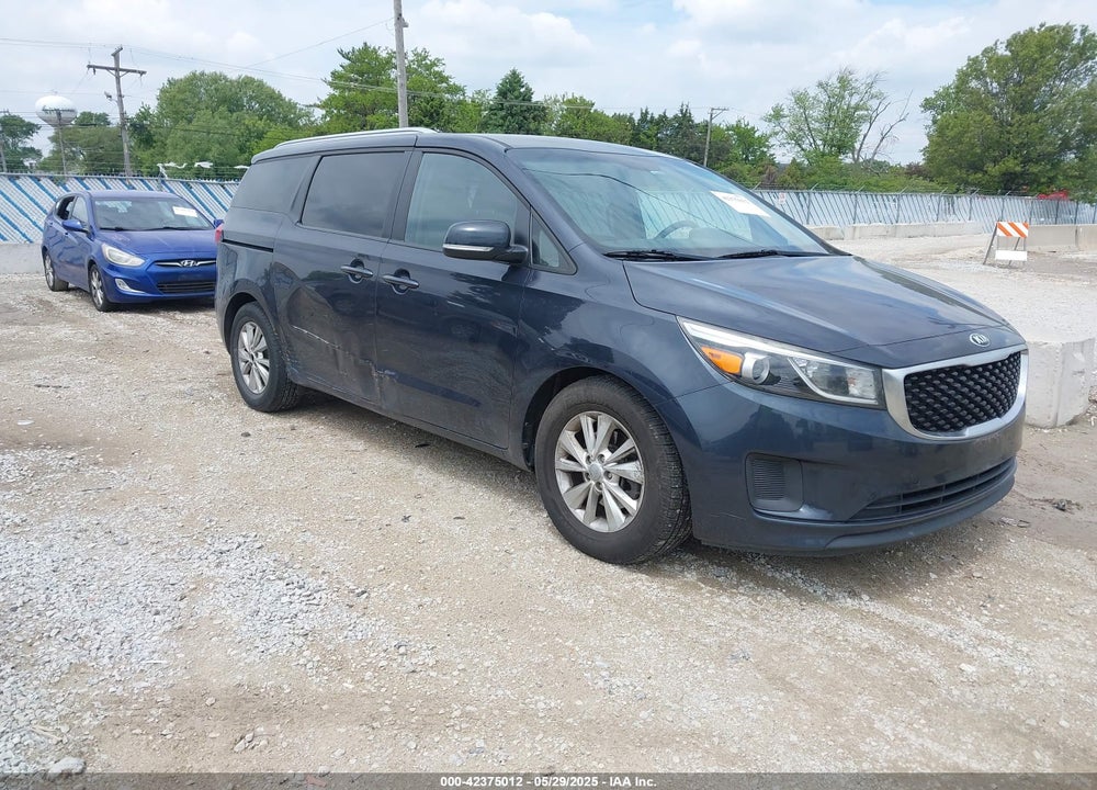 2016 KIA SEDONA LX VIN: KNDMB5C14G6191247