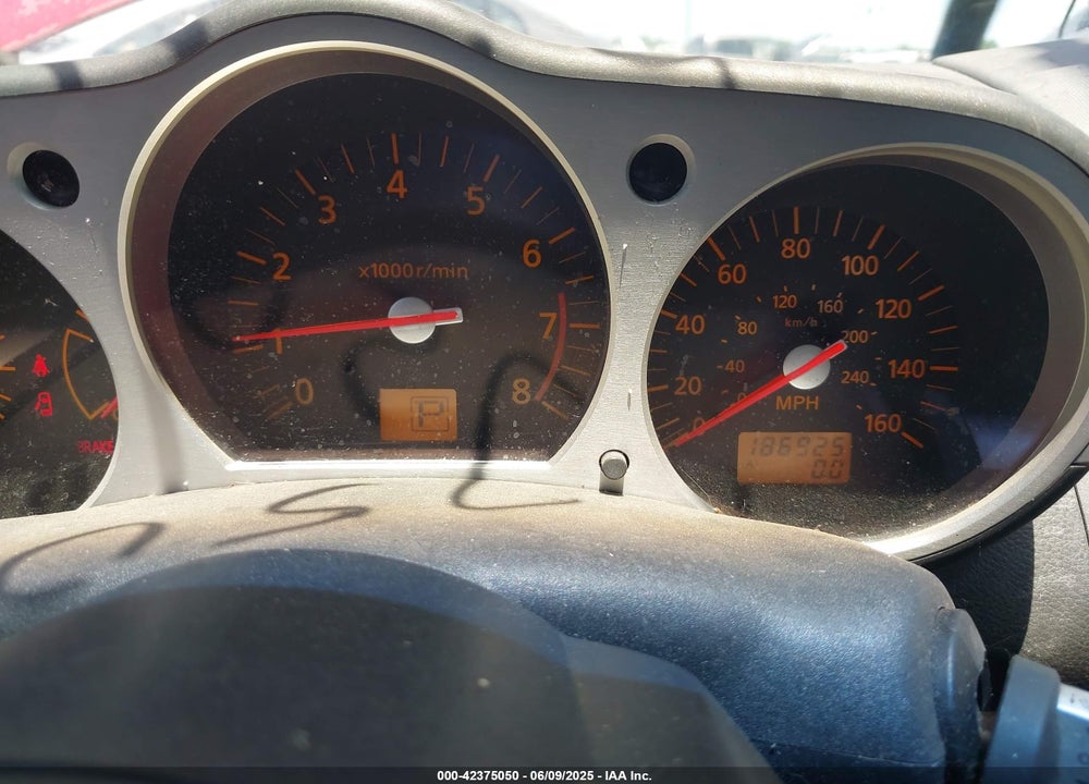 2003 NISSAN 350Z TOURING VIN: JN1AZ34D93T113685