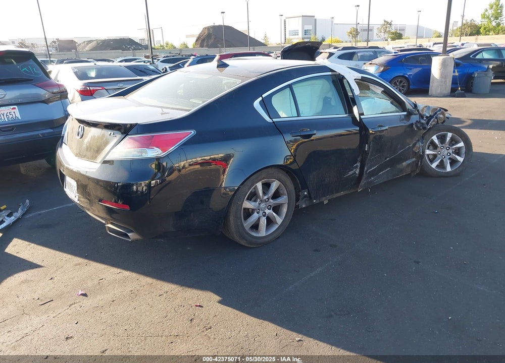 2012 ACURA TL VIN: 19UUA8F53CA001238