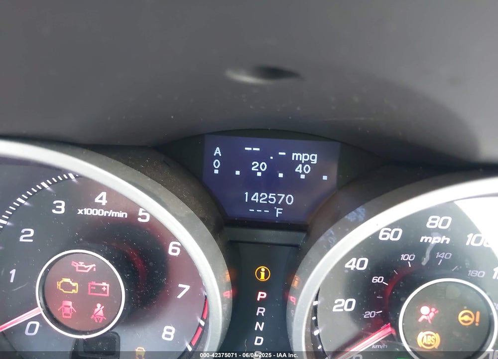 2012 ACURA TL VIN: 19UUA8F53CA001238