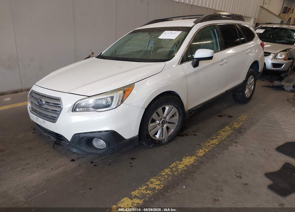2016 SUBARU OUTBACK VIN: 4S4BSACC2G3319225