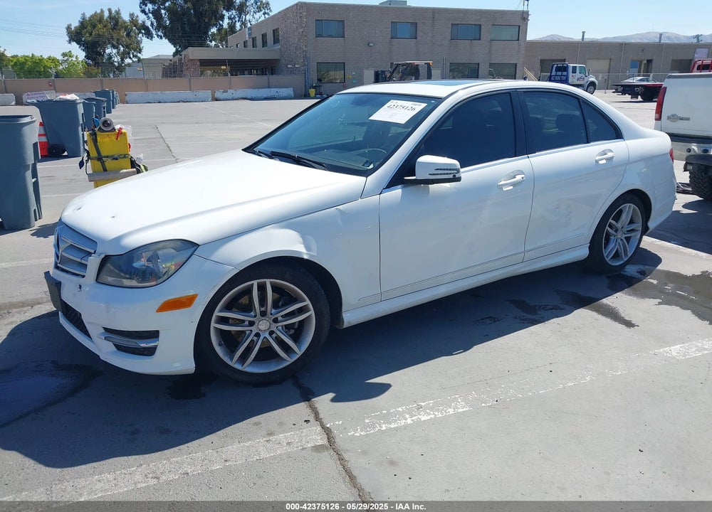 2013 MERCEDES-BENZ C 250 VIN: WDDGF4HBXDA860522