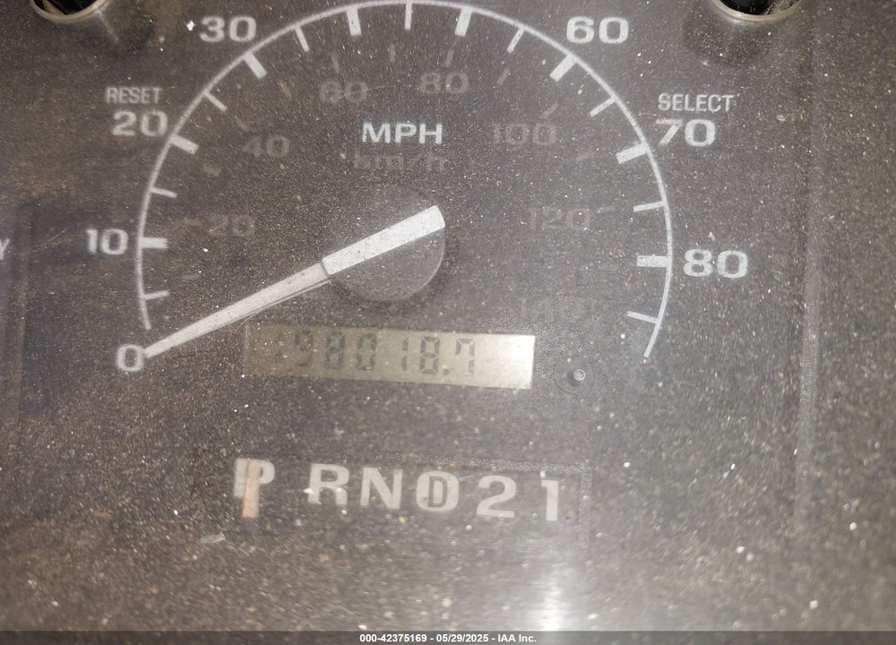 1995 FORD F150 VIN: 1FTEX15N5SKC21614