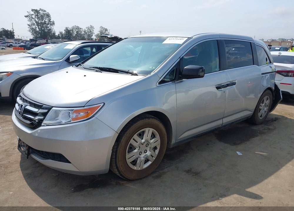 2011 HONDA ODYSSEY LX VIN: 5FNRL5H29BB017031