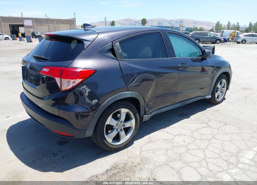 2016 HONDA HR-V VIN: 3CZRU5H56GM736256