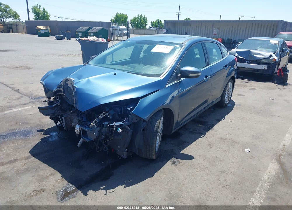 2018 FORD FOCUS TITANIUM VIN: 1FADP3J21JL323767
