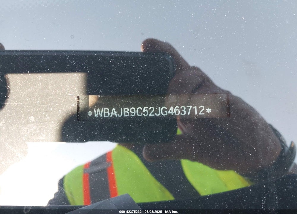 2018 BMW M550I XDRIVE VIN: WBAJB9C52JG463712