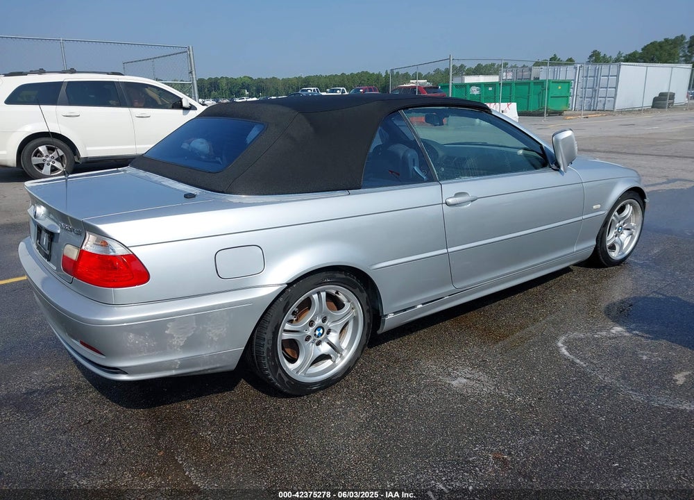 2002 BMW 330CI VIN: WBABS53472JU94690