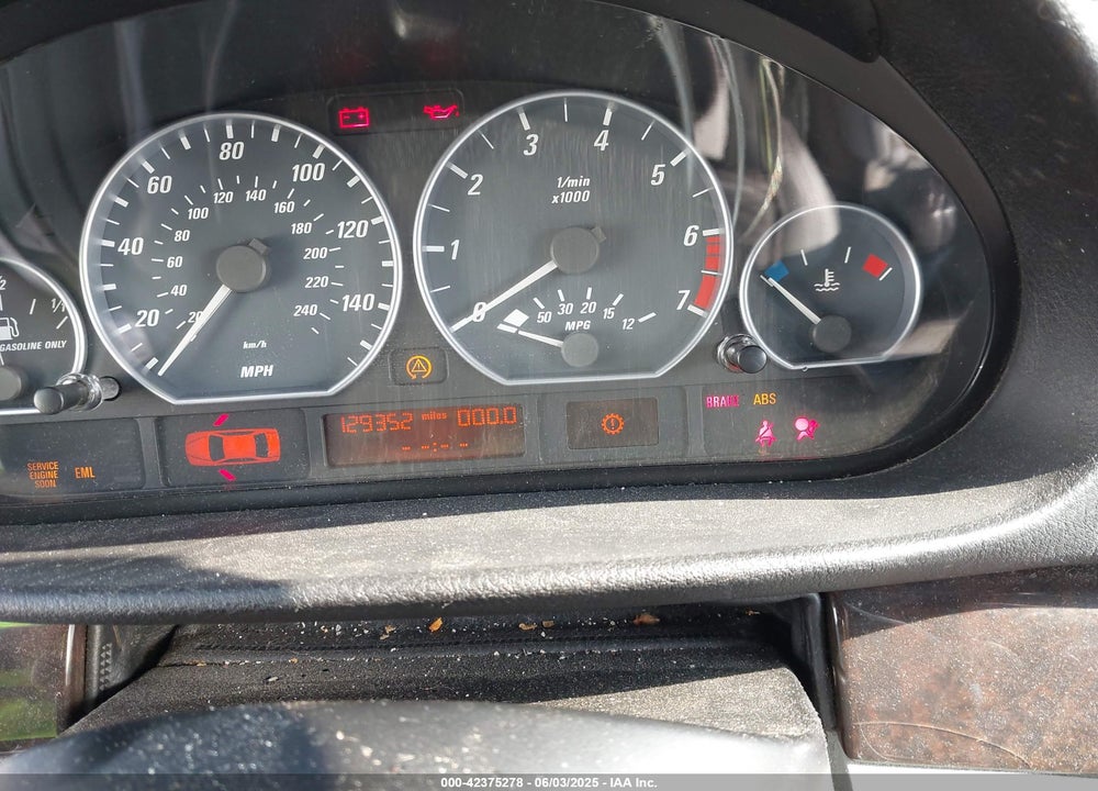 2002 BMW 330CI VIN: WBABS53472JU94690
