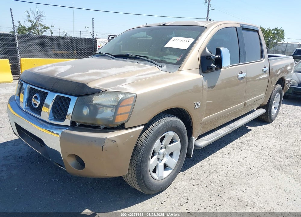 2004 NISSAN TITAN LE VIN: 1N6AA07A54N558271