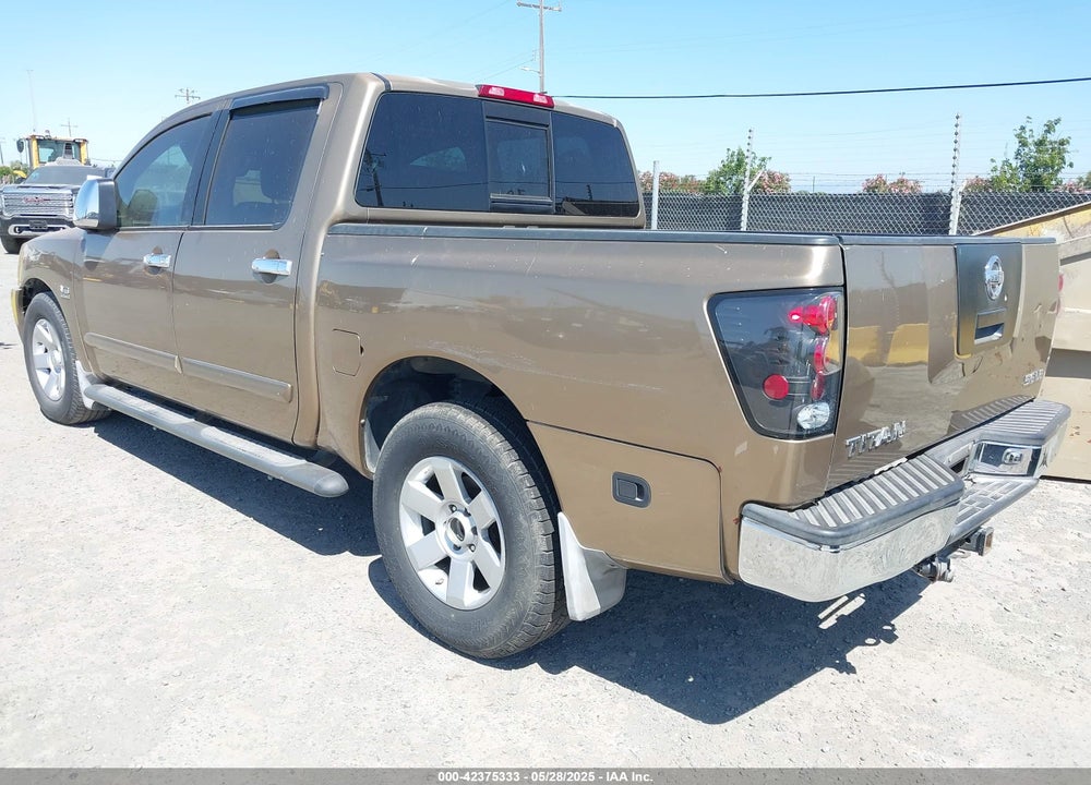 2004 NISSAN TITAN LE VIN: 1N6AA07A54N558271