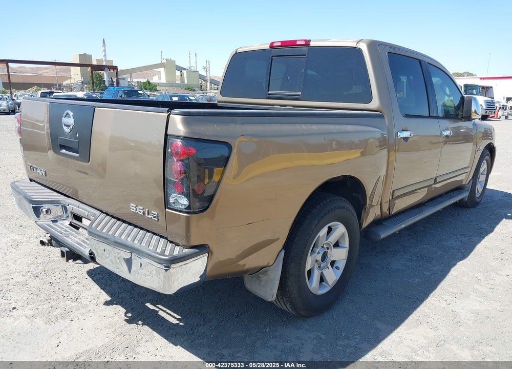 2004 NISSAN TITAN LE VIN: 1N6AA07A54N558271
