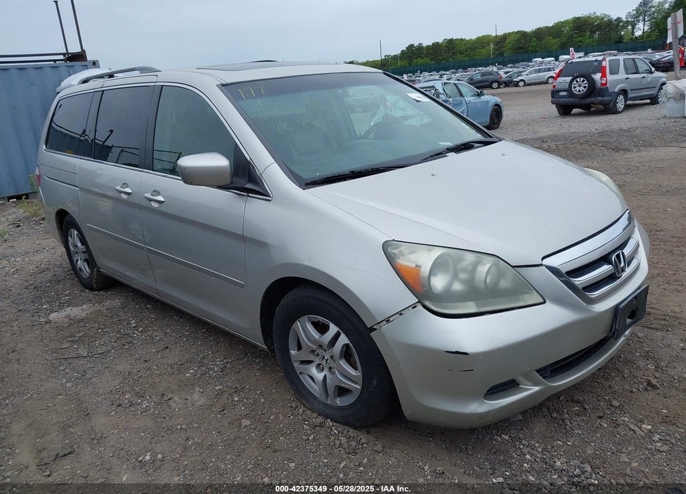 2005 HONDA ODYSSEY EX-L VIN: 5FNRL38705B095895