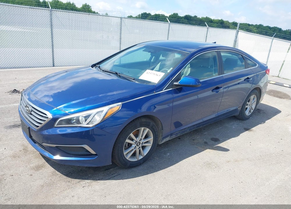 2017 HYUNDAI SONATA VIN: 5NPE24AF6HH540574