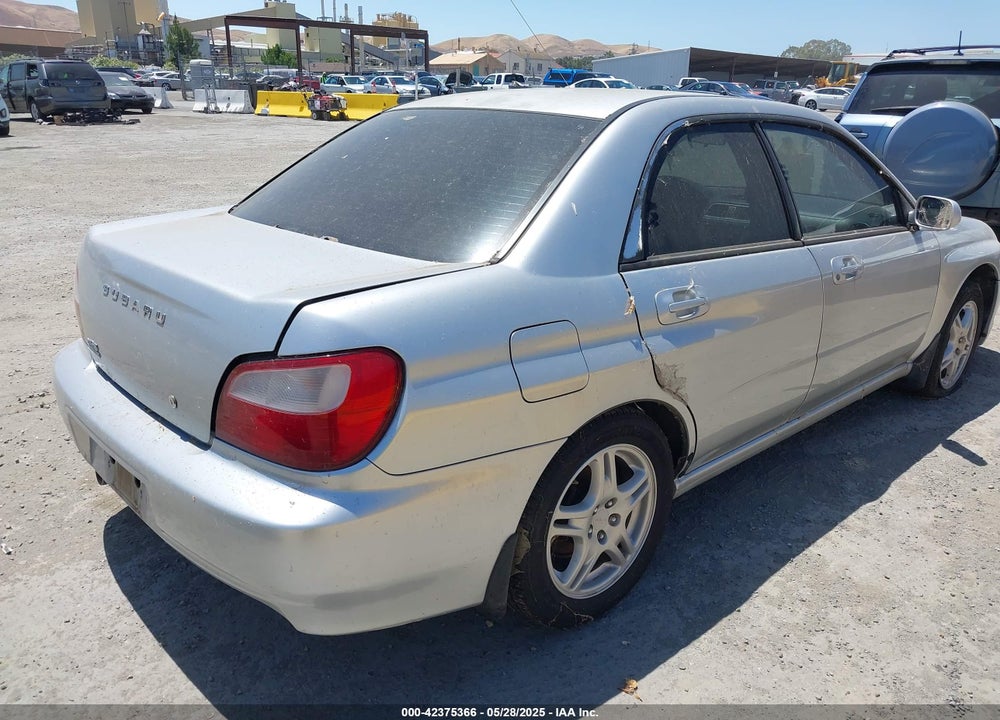 2002 SUBARU IMPREZA 2.5RS VIN: JF1GD67532H501384