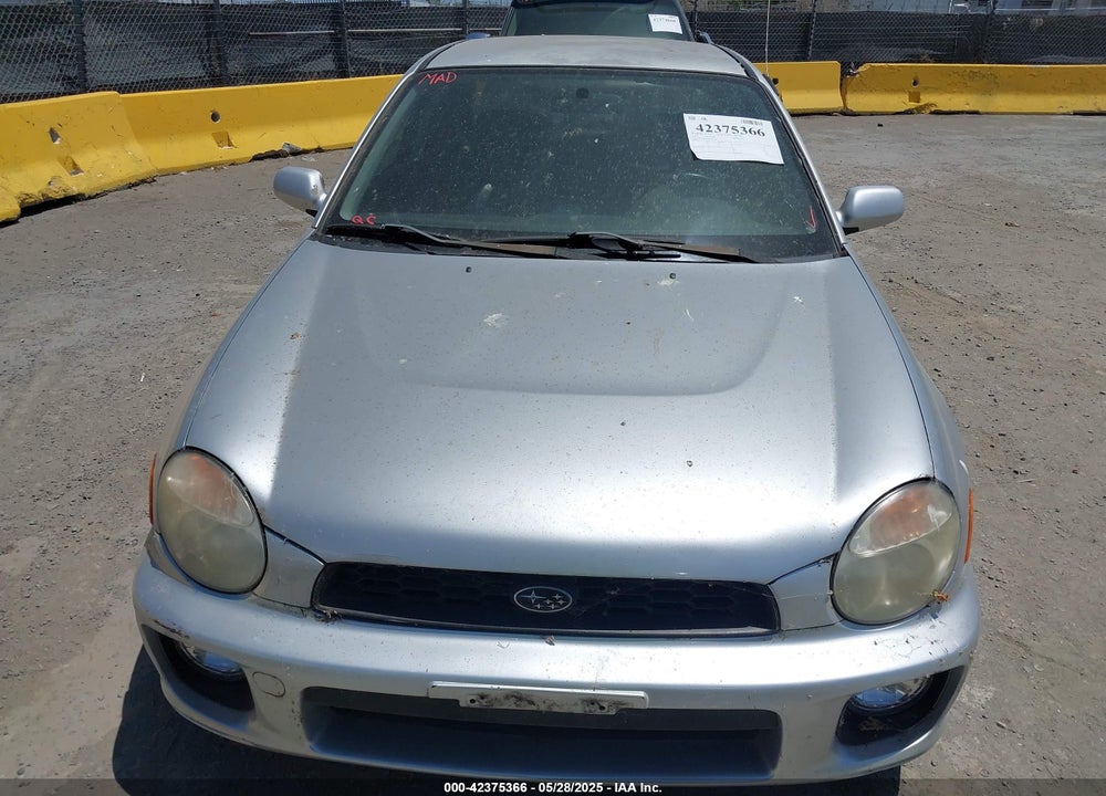 2002 SUBARU IMPREZA 2.5RS VIN: JF1GD67532H501384