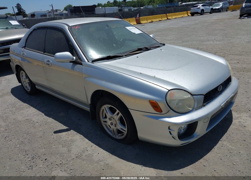 2002 SUBARU IMPREZA 2.5RS VIN: JF1GD67532H501384