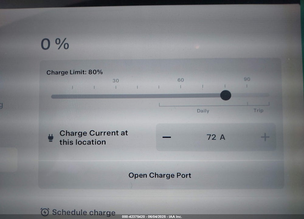 2018 TESLA MODEL S 100D/75D/P100D VIN: 5YJSA1E42JF265898