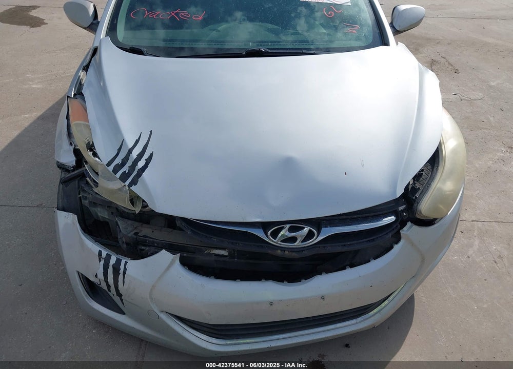 2013 HYUNDAI ELANTRA VIN: 5NPDH4AE0DH387413