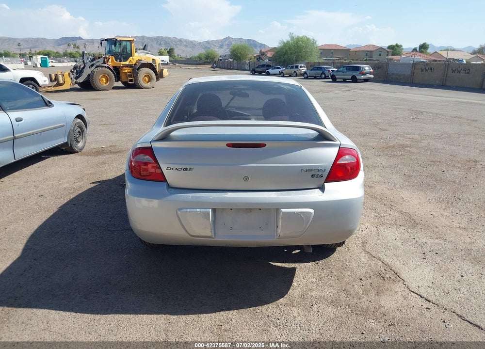 2004 DODGE NEON SXT VIN: 1B3ES56C54D536277